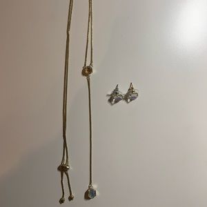 Kendra Scott necklace and earrings set